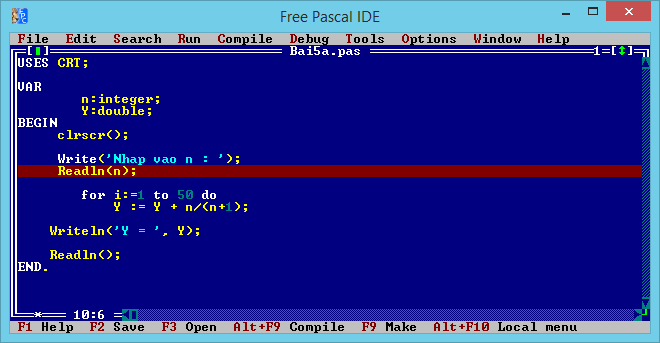 1 0 pascal. Турбо Паскаль 7.0. Ide для Паскаля. Or в Паскале.